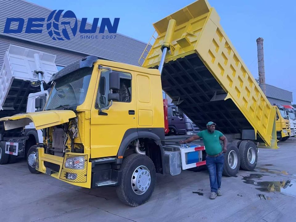 Stranka Gabona je prišla na obisk Factory Sinotruk