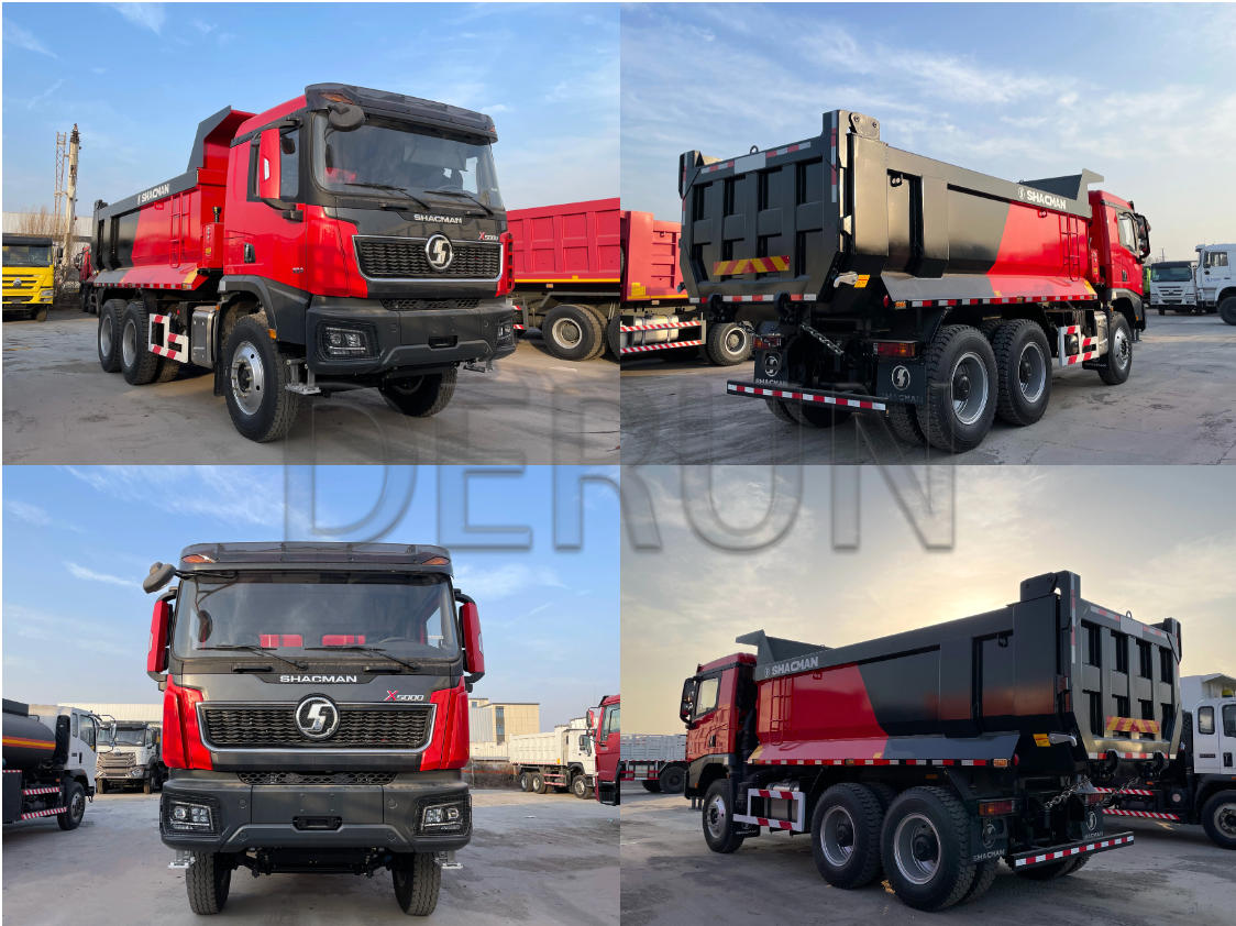 SHACMAN X5000 6x4 Dump Truck izvoz v Peru