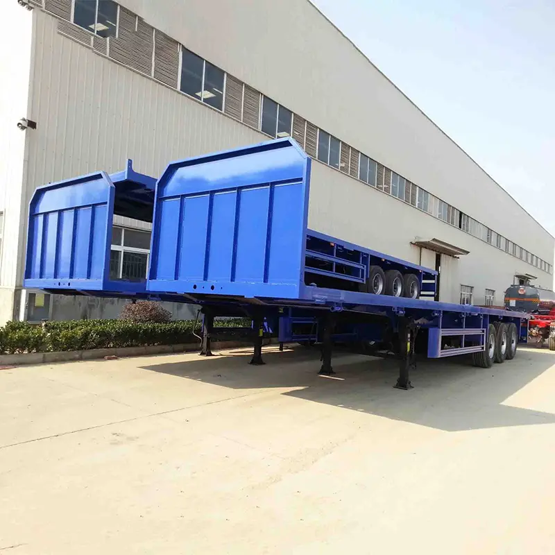 Derun Flatbad Semi priklopnik s sprednjo desko