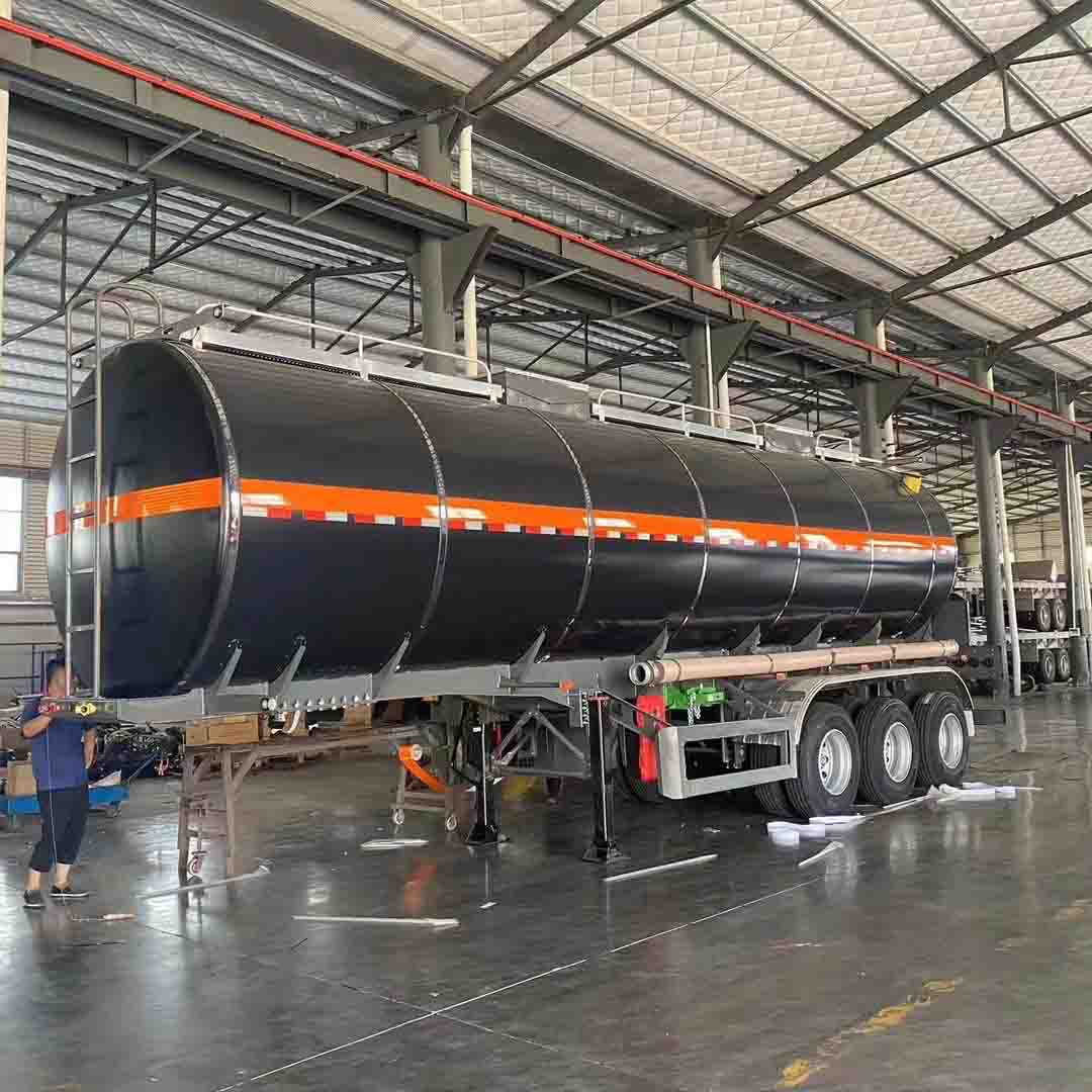 Derun Tri-Axle 36CBM Asfalt Tank Semical