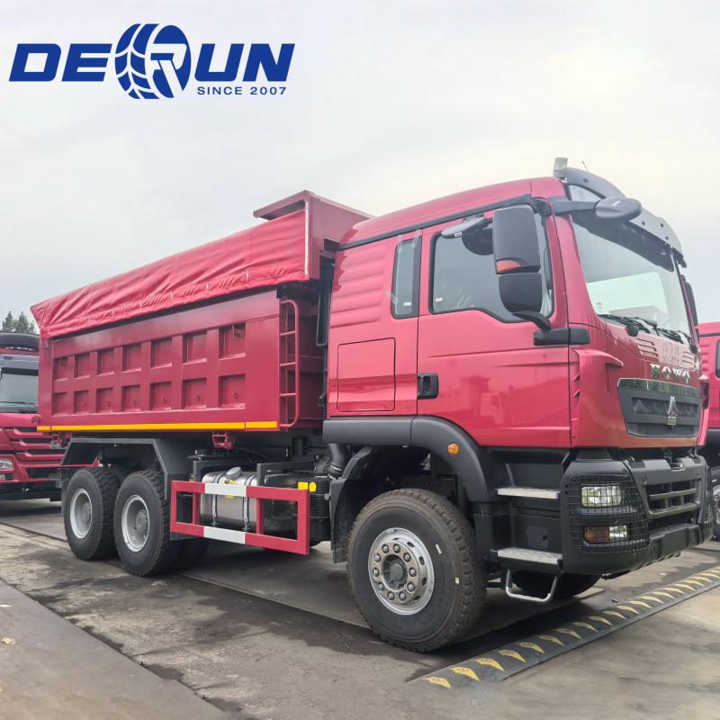 Tovornjak prekucnik Sinotruk Howo TX 6x4 336HP za Etiopijo in Džibuti